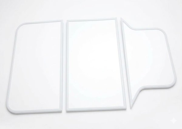 画像1: ENILNO-エニルノ   組み合わせ式ふろふた　エコクリーンカバー 変形　3枚蓋　760X1350【納期実働約10日】 (1)