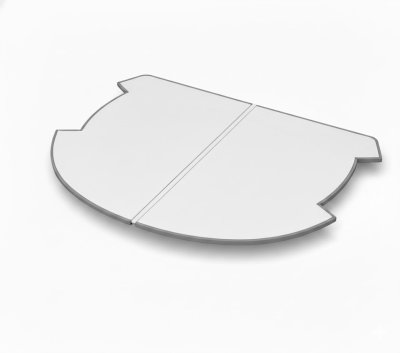 画像1: AFEKK84077W4  1600シエル割り蓋 保温【TOTO】 (1)