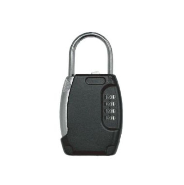 画像1: 丸喜金属 キーボックス キーストレージ 南京錠型 鍵共有 ダイヤル錠 防犯 事務所 不動産管理 物件管理 工事現場 (1)