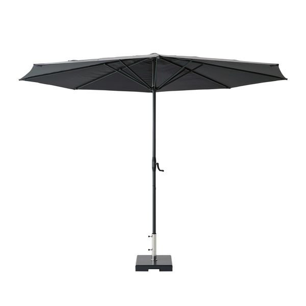 画像1: パラソルとベースセット ブラック　660143　PATIO PETITE(パティオプティ) (1)