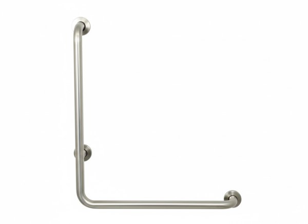 画像1: 洋式トイレ用L型手摺 SEK-34（1000×1000）｜セイコーステンレス製 (1)