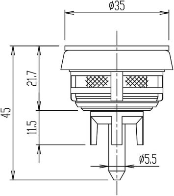 画像2: A-520【LIXIL INAX】ピストン部 トイレ部品 (2)