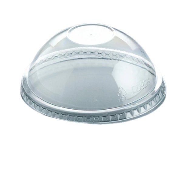 画像1: 尚美堂 フジプラカップドーム穴無し蓋12オンス 511400 1箱（100個×20本） (1)