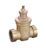 専用商品 404018 仕切弁 プレインゲート 白丸ハンドル・ロング栓棒 テーパめねじ