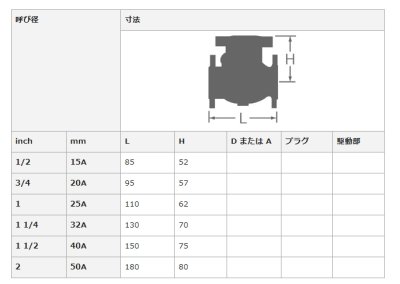 画像3: S10CH　大和バルブ　スイングチェッキ10K　ステンレス　フランジ式 (3)