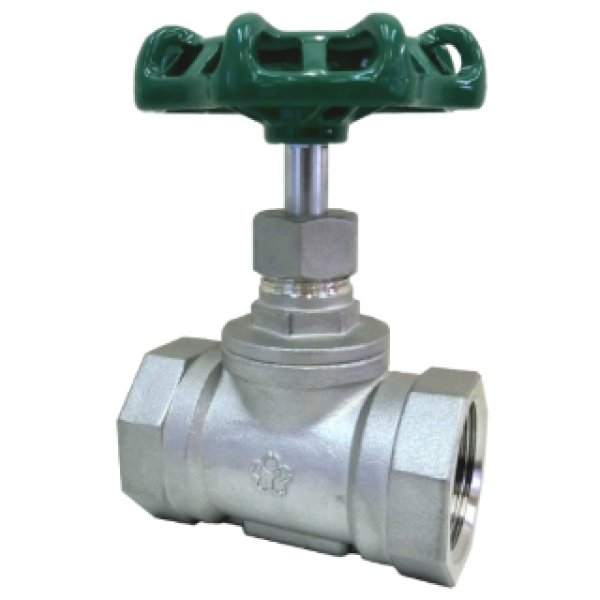 画像1: グローブバルブ10K　ステンレス　内ねじ玉形弁 S10SS-50 大和バルブ (1)