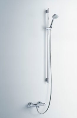 画像2: HG13114S サーモスタット式シャワバス用湯水混合栓   HANSGROHE ハンスグローエ (2)