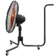 画像3: 広電 CFF453CPA 樹脂羽根45cmキャスター型工業扇 開放式 単相100V 移動式工場扇 (3)