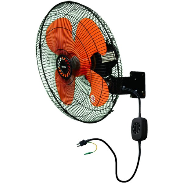 画像1: 広電 CFF453WPB 樹脂羽根45cm壁掛型工業扇 開放式 単相100V 壁掛け工場扇 (1)