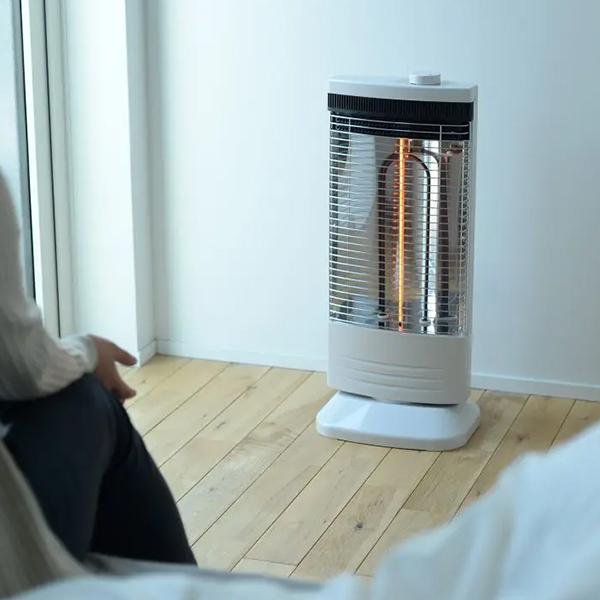 画像4: EWH-CS100P トヨトミ 速暖遠赤外線カーボンヒーター  カーボン＋遠赤ヒーター 自動 手動首振り 1000W/500W切替 (4)