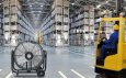 画像3: 広電 KFZ602 風洞扇 60cm大口径 角度調節可能 キャスター付 単相100V 業務用送風機 (3)