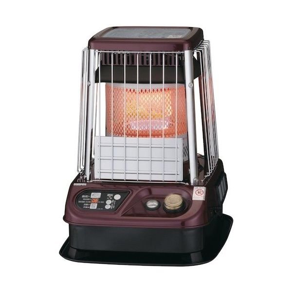 画像1: KLR-1930 A1 長府製作所 サンポット 開放式石油ストーブ ファン付 (1)