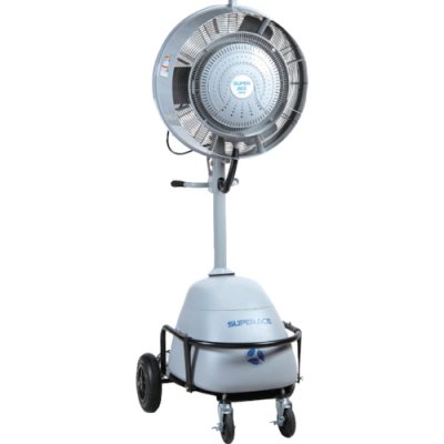 画像1: SFC-114　スーパー工業　１００Ｖミスト発生機　簡易移動式ファンタイプ (1)