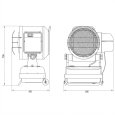 画像5: ナカトミ 赤外線ヒーター ぬく助 SH17D 50/60Hz兼用 業務用放射式ヒーター (5)