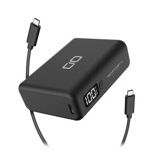 画像1: CIO  モバイルバッテリー 10000mAh 30W 残量表示機能付 USB Type-C A SMARTCOBY Pro ブラック (1)