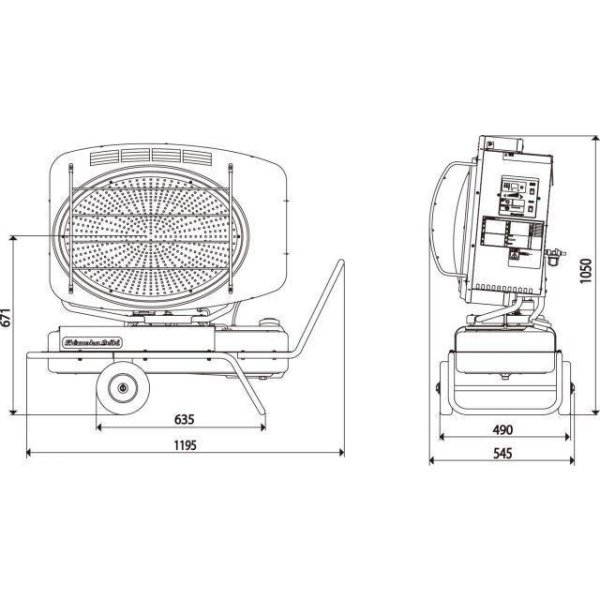 画像4: VAL6SY 静岡製機  ジェットヒーター 灯油 バルシックス (4)