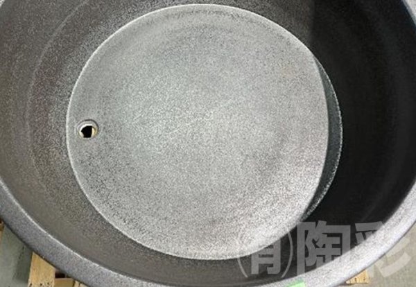 画像2: 信楽焼　陶器風呂　ST-A33　1400パイ×H540　　HI-01 (2)