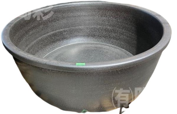 画像1: 信楽焼　陶器風呂　ST-A33　1400パイ×H540　　HI-01 (1)