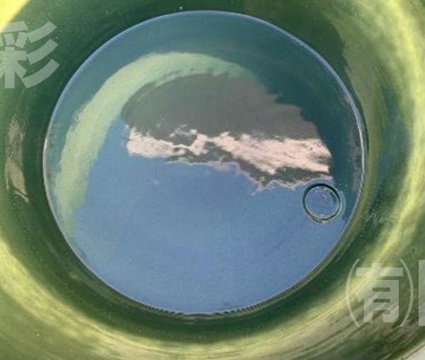 画像2: 信楽焼　陶器風呂　ST-X56　1110パイ×H600　T8 織部　HI-01 (2)