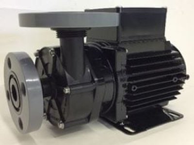 画像1: PMD-1561B2V　三相電機　マグネットポンプ　ケミカル・海水用　フランジ接続口径20A　120/160W　単相100V (1)