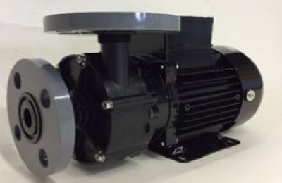 画像1: PMD-2573A2W-　三相電機　マグネットポンプ　ケミカル・海水用　フランジ接続口径25A　250W (50Hz)　三相200V (1)