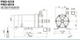 画像2: PMD-581B2M　三相電機　マグネットポンプ　ケミカル・海水用　フランジ接続口径3/4B　40/60W　単相100V (2)