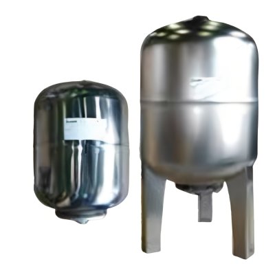 画像1: ステンレス製　給湯/空調用　密閉式膨張タンクHM-24【ホーコス】24L (1)