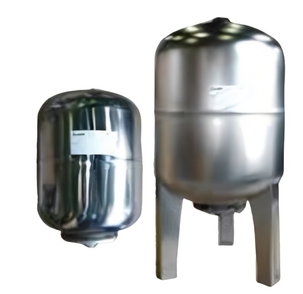 画像1: ステンレス製　給湯/空調用　密閉式膨張タンクHM-24【ホーコス】24L (1)