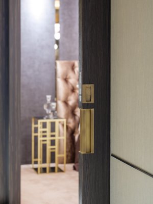 画像5: PRE-W150-01-40-　ユニオン　プレガノ　ホテル客室ドア用　フラッシュプル　スライディングドア　室内建具 引戸/開扉　1ケ (5)