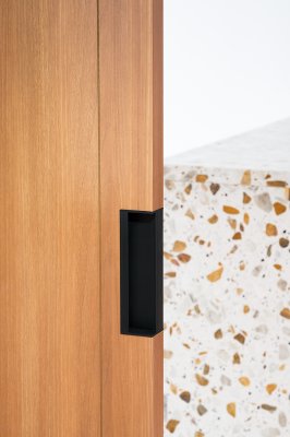 画像4: PRE-W150-02-45-　ユニオン　プレガノ　ホテル客室ドア用　フラッシュプル　スライディングドア　室内建具 引戸/開扉　1ケ (4)