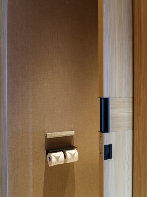 画像4: PRE-W153-02-L-　ユニオン　プレガノ　ホテル客室ドア用　フラッシュプル　スライディングドア　室内建具 引戸/開扉　1セット（内外） (4)