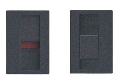 画像1: PRE-W153-02-R-　ユニオン　プレガノ　ホテル客室ドア用　フラッシュプル　スライディングドア　室内建具 引戸/開扉　1セット（内外） (1)