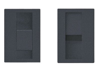 画像1: PRE-W154-02-L-　ユニオン　プレガノ　ホテル客室ドア用　フラッシュプル　スライディングドア　室内建具 引戸/開扉　1セット（内外） (1)