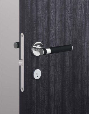 画像5: PRE-W173-03-　ユニオン　プレガノ　ホテル客室ドア用　プレシジョンロック　室内建具 引戸/開扉　1セット（内外） (5)