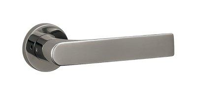 画像1: UL780-502　ユニオン　プレガノ　ホテル客室ドア用　レバーハンドル　室内建具 引戸/開扉　レバーハンドル＋専用プレート（内外用各1個、錠前含まず） (1)