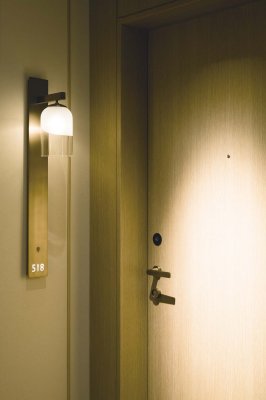 画像5: UL780-503　ユニオン　プレガノ　ホテル客室ドア用　レバーハンドル　室内建具 引戸/開扉　レバーハンドル＋専用プレート（内外用各1個、錠前含まず） (5)