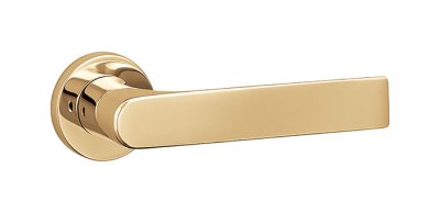 画像1: UL780-504　ユニオン　プレガノ　ホテル客室ドア用　レバーハンドル　室内建具 引戸/開扉　レバーハンドル＋専用プレート（内外用各1個、錠前含まず） (1)