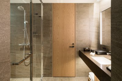 画像3: UL780-507　ユニオン　プレガノ　ホテル客室ドア用　レバーハンドル　室内建具 引戸/開扉　レバーハンドル＋専用プレート（内外用各1個、錠前含まず） (3)