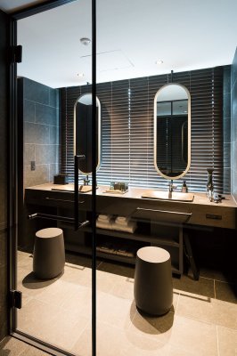 画像3: ユニオン　PRE-B001-02-H300　プレガノ　スツール　ホテル客室用金物　サニタリー バス　 (3)