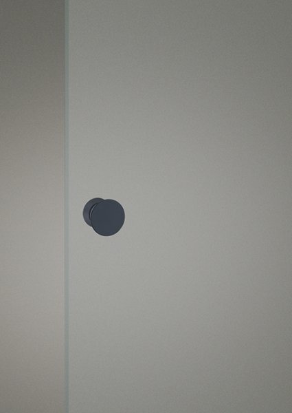 画像1: ユニオン　PRE-G303-02-W-　プレガノ　シャワーブースハンドル　ホテル客室用金物　サニタリー バス　1セット（内外） (1)