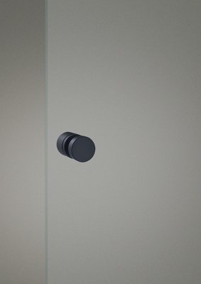 画像1: ユニオン　PRE-G304-02-W-　プレガノ　シャワーブースハンドル　ホテル客室用金物　サニタリー バス　 (1)