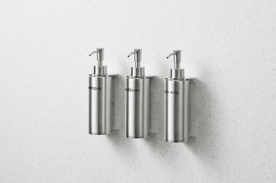 画像3: ユニオン　PRE-S121-01　プレガノ　ソープディスペンサーホルダー　ホテル客室用金物　サニタリー バス　 (3)