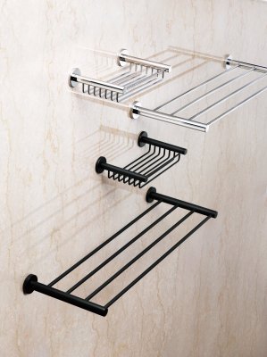 画像2: ユニオン　PRE-S330-01　プレガノ　ソープシェルフ　ホテル客室用金物　サニタリー バス　 (2)