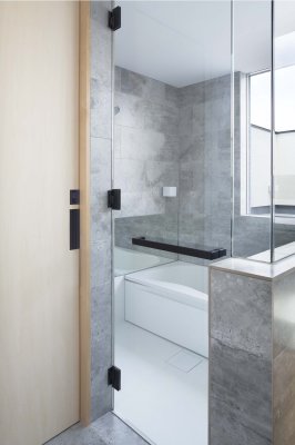 画像3: ユニオン　PRE-UBP5004-02-　プレガノ　ガラスドア用蝶番　ホテル客室用金物　サニタリー バス　 (3)