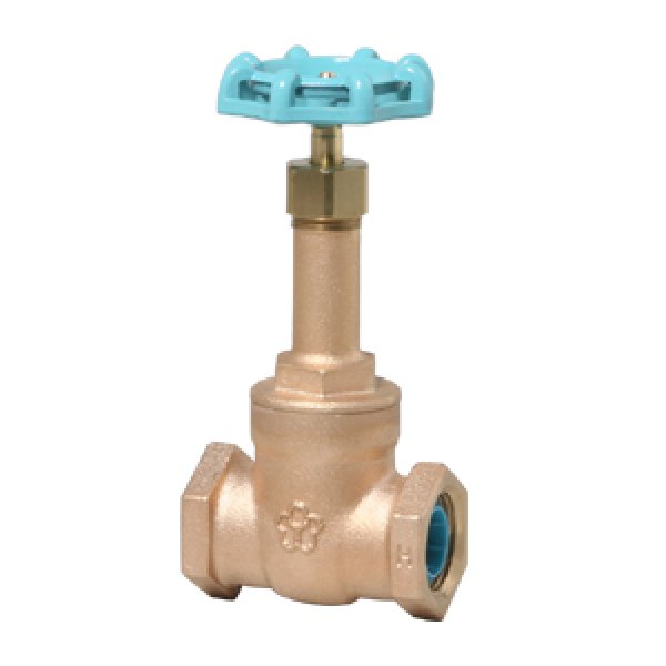 画像1: 10K ゲートバルブ 青銅バルブ 給水用コアリング 10G-CN-32 大和バルブ (1)