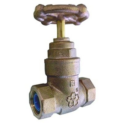 画像1: 10MG-CN-15　大和バルブ　10K　埋設用ゲート　青銅バルブ　給水用コアリング (1)
