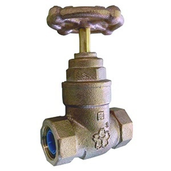 画像1: 10K 埋設用ゲート 青銅バルブ 給水用コアリング 10MG-CN-20 大和バルブ (1)