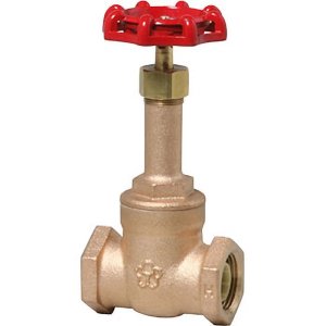 画像1: 5G-HN-15　大和バルブ　5K　ゲートバルブ　青銅バルブ　給湯用コアリング (1)