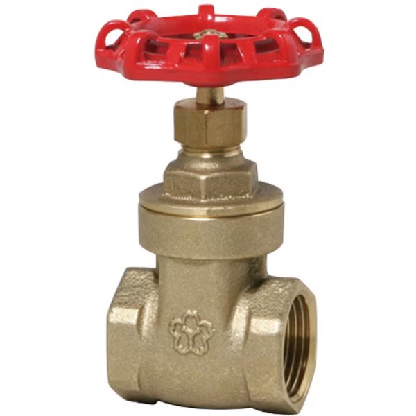 画像1: 125型 ゲートバルブ 青銅・黄銅バルブ ねじ込み LIG-15 大和バルブ (1)