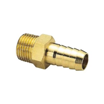 画像1: 【オンダ製作所】ＨＮ型ホースニップル　HN　1/2Ｘ12　50個  [HN1/2X12-50] (1)